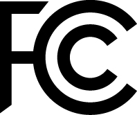 FCC认证白色标志