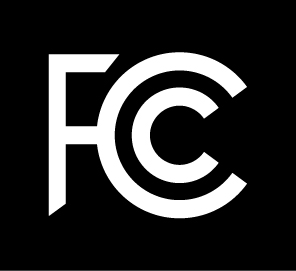 FCC白色标志