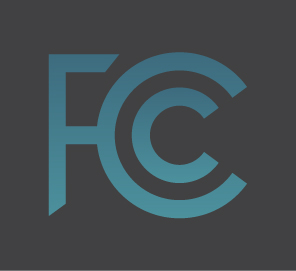 FCC灰色梯度商标